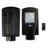 Solar street light 30W with D/N switch, remote, motion and bracket. Standby 10 to 12hours and 50% light standby. With wall bracket